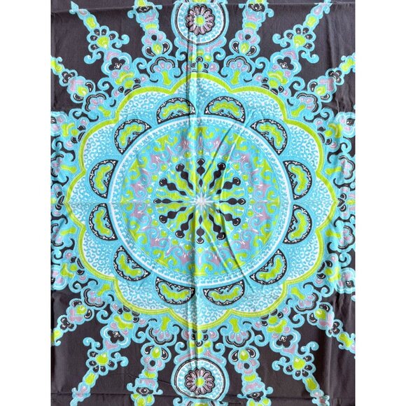 VERITABLE JAVA HOLLAIDAIS Dutch Java Print Mandala Cotton Fabric Textile - Picture 1 of 12